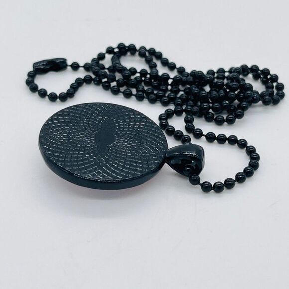 I Love My BFF Necklace with Dog Tag Motif and Chain Black 12" Chain - Picture 6 of 6